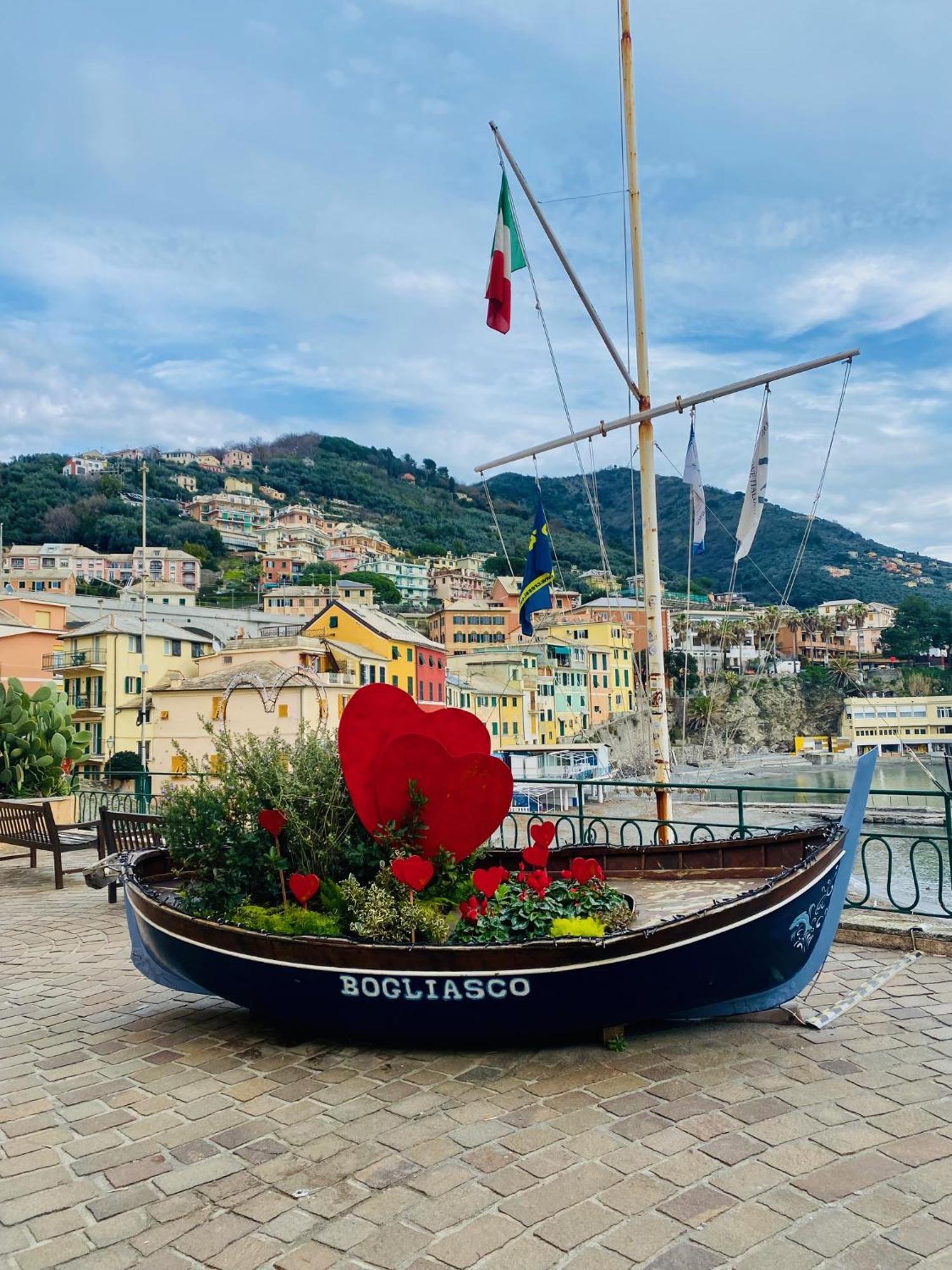 Cav Gli Ulivi Di Bogliasco Villa Exterior photo